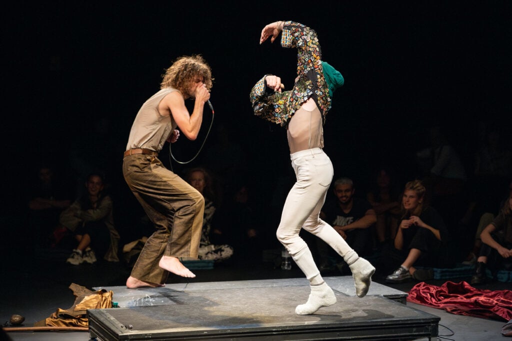 Aymeric Hainaux & Fran&ccedil;ois Chaignaud, Mirlitons, Short Theatre. Photo martinargyroglo