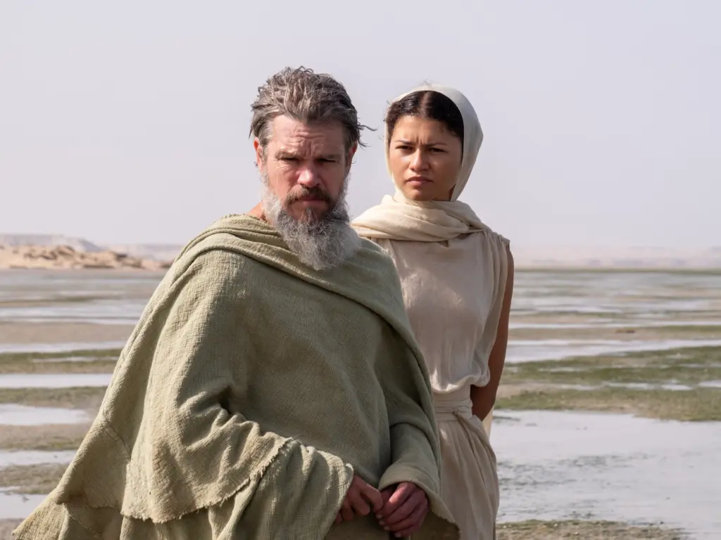 Matt Damon e Zendaya nei panni di Ulisse e Atena in "The Odyssey" di Christopher Nolan