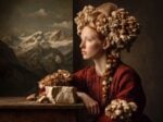Matteo Basil&eacute; - Dolomia 9, 2026, stampa a pigmenti + sistema AR con QR, 86 x 112 cm