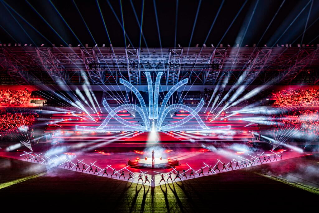 Cerimonia di apertura dei Giochi del Mediterraneo a Taranto 2026, XX edizione