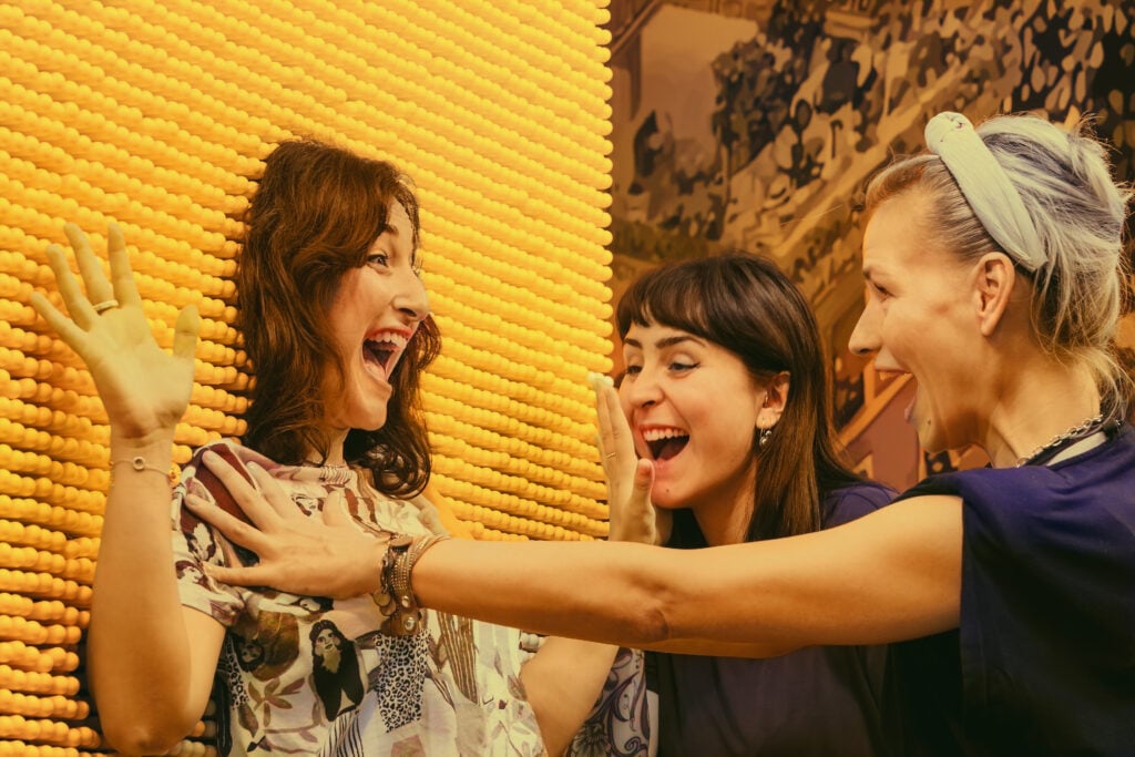Una delle installazioni del percorso del Museum of Senses di Milano