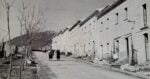 Le case a schiera appena realizzate. Archivio fotografico del Comune di Montelapiano