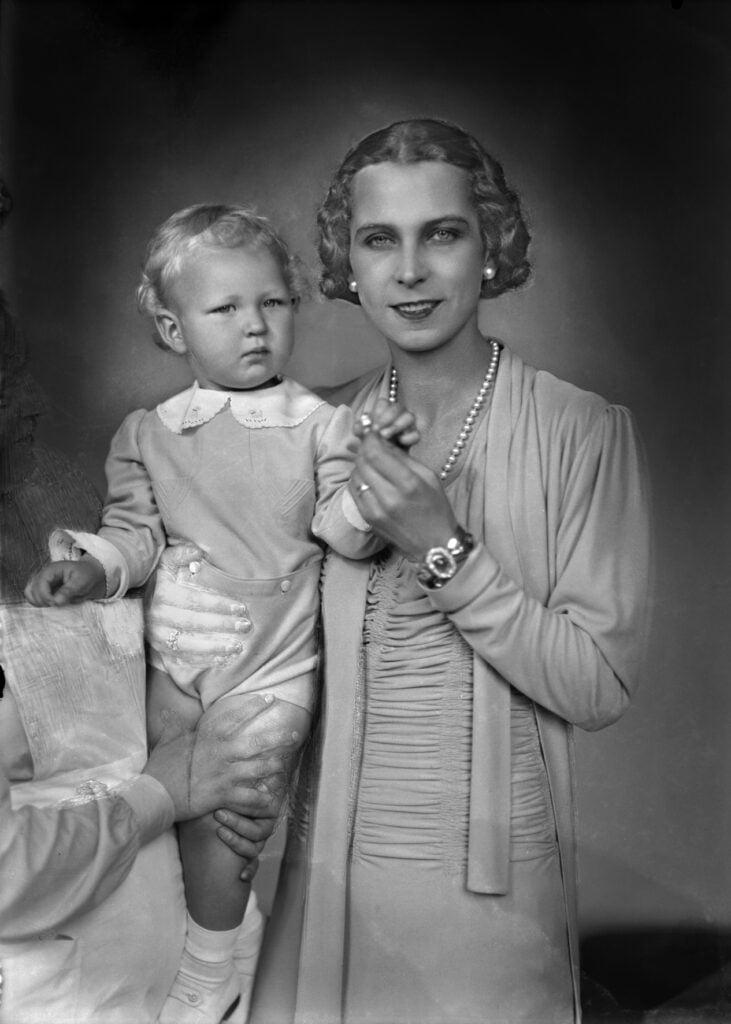 Ghitta Carell, Maria José del Belgio, 1938 ©Fototeca Gilardi.