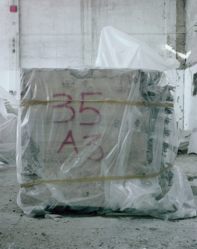 Gigi Cifali, Scomposizioni (Ponte Morandi collapse) #5, 2020, C-type print, Courtesy l&rsquo;artista
