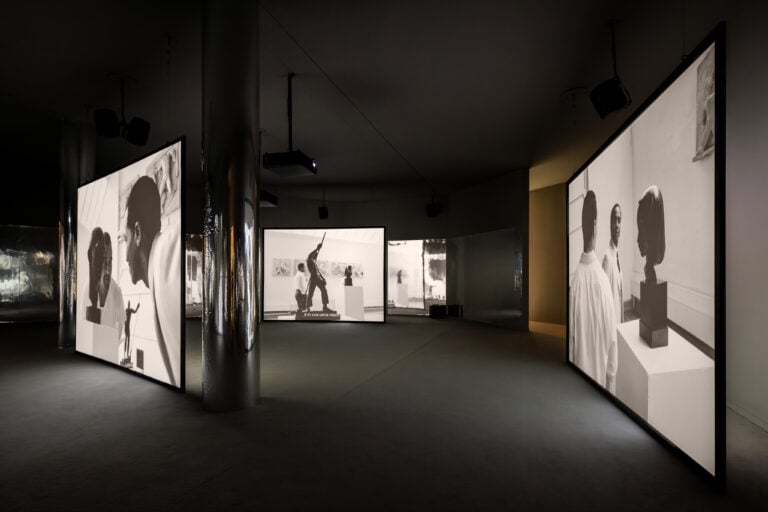 Installation view della mostra di Isaac Julien da gres art 671. Ph: Diego De Pol