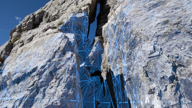Vincenzo Marsiglia - Map Star The World Cortina - Natural (5 Torri, fessura), foto con HoloLens 2, 42 x 69 cm