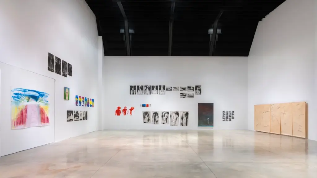 Miriam Cahn. Ci&ograve; che mi guarda, installation view, Roma, 2026. Ph: Ela Bialkowska / OKNO studio. Courtesy MACRO &ndash; Museo d&rsquo;Arte Contemporanea di Roma