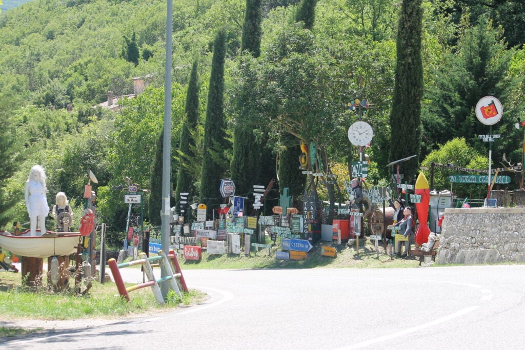 Museo all'aperto di Nazareno Barbetti, Leggiana, 2025, Photo Giada Carraro artisti autodidatti