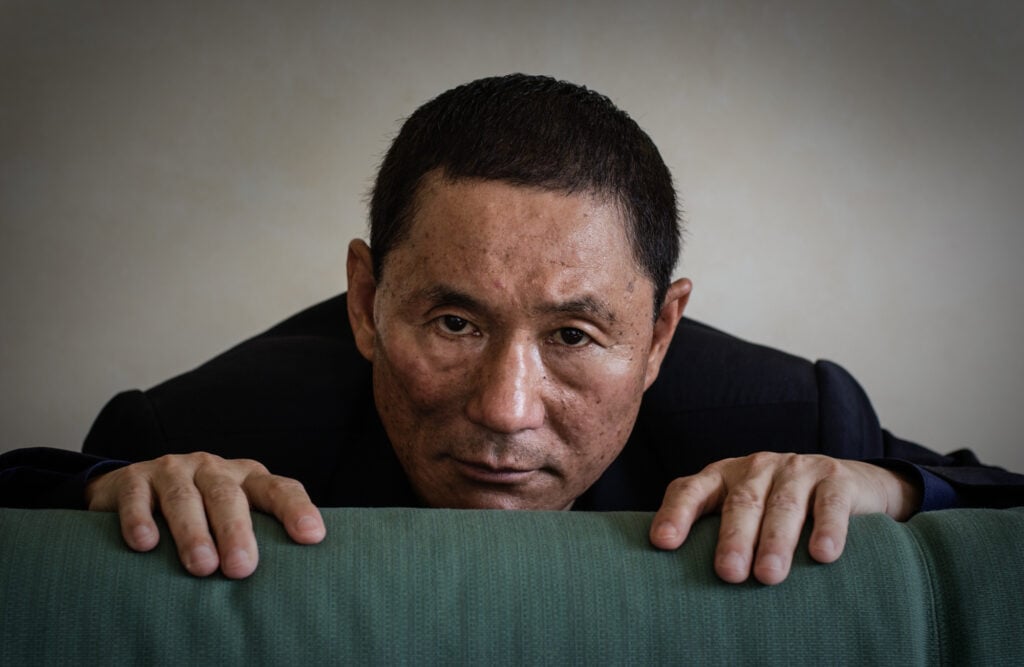 Piermarco Menini, Takeshi Kitano 2002 ©Archivio Piermarco Menini