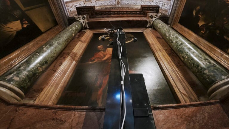 Completata la mappatura digitale della Cappella Contarelli a Roma. Quella coi capolavori di Caravaggio