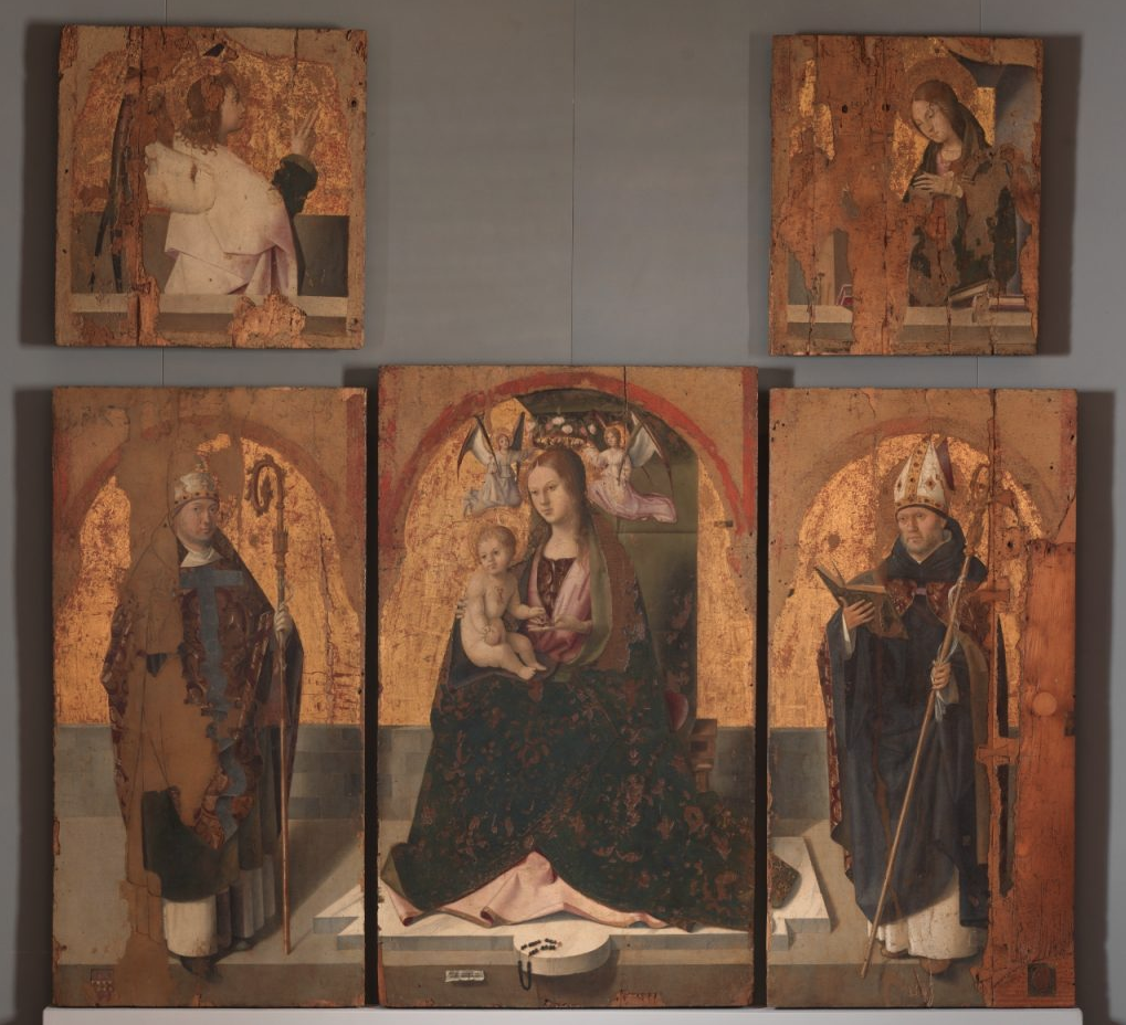 Antonello da Messina, Polittico di San Gregorio