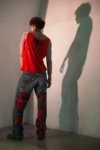 Il modello Giovanni Stagni alla sfilata Krzarchive. Ph: Lorenza Maretto
