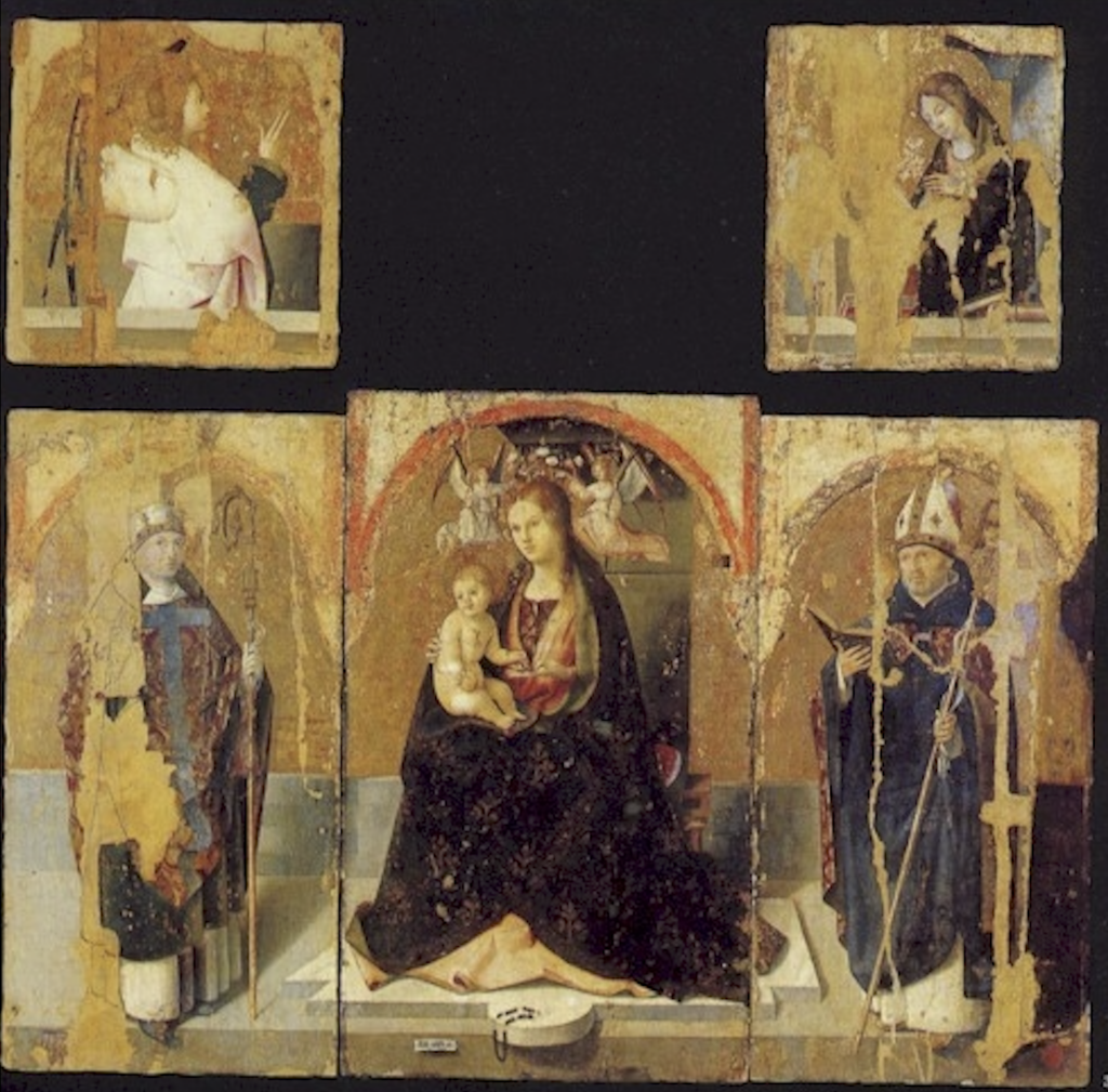 Polittico di San Gregorio di Antonello da Messina (via wikipedia)