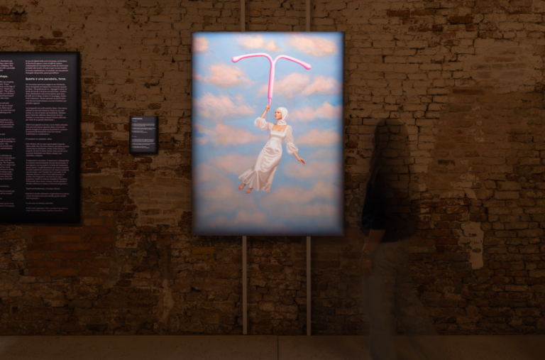 Installation view della mostra Matriclysm: An Archaeology of Connections Lost di Jewel, Salone Verde, Venezia, 2026