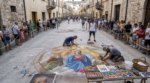 Assisi diventa una gigantesca tela: 50 Madonnari da tutto il mondo celebrano San Francesco