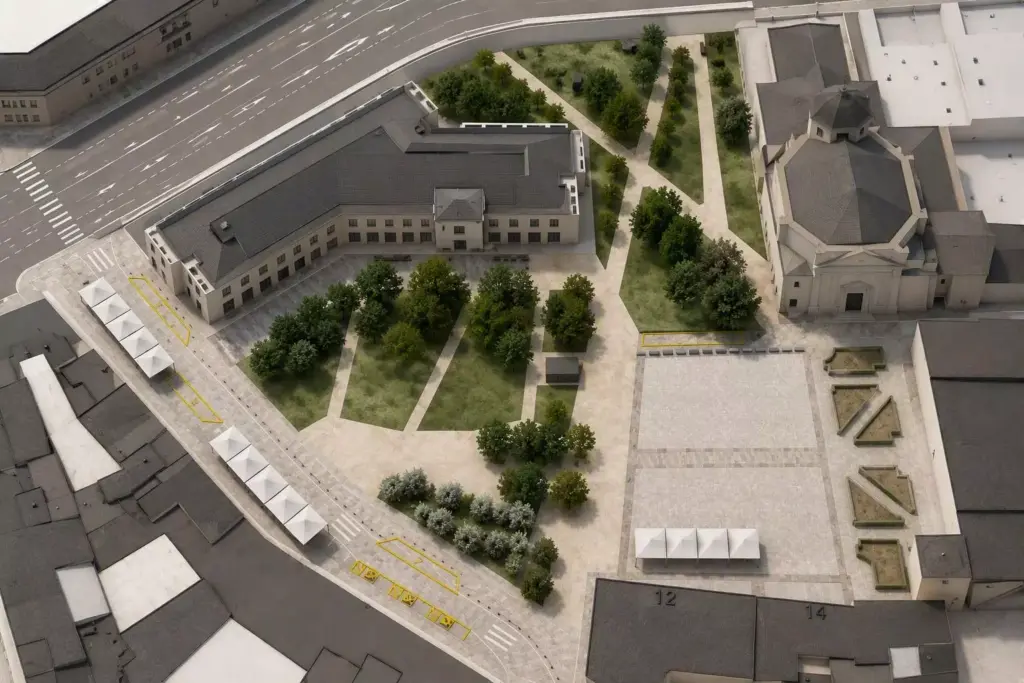 Via il parcheggio: la basilica di Milano dove venne battezzato Caravaggio avrà finalmente una piazza pedonale e verde