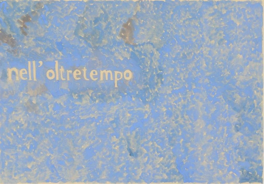 Giuseppe Caccavale, Nell’oltretempo, 2024, matita e acquerello su carta da spolvero, Courtesy l’Artista