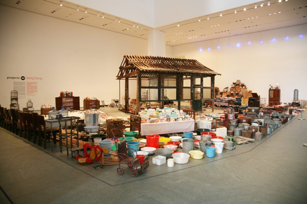 Song Dong, Waste Not, 2005. Installation view, Waste not, Tokyo gallery + BTAP, Beijing, China, 2005. Courtesy of Song Dong and Tokyo Gallery +BTAP