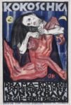 Oskar Kokoschka Piet&agrave; 1908, pubblicato nel 1909 Litografia in nero, blu, giallo, rosso, grigio-blu su carta per manifesti montata su tela di linoleum mm 1236&thinsp;&times;&thinsp;810 Inv. FOK 0236 Vevey, Mus&eacute;e Jenisch Vevey &ndash; Foundation Oskar Kokoschka &copy; Fondation Oskar Kokoschka / 2026, ProLitteris.