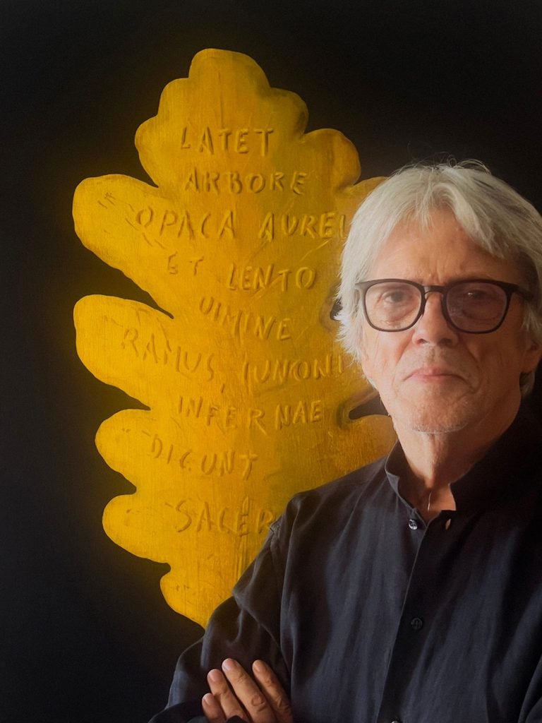 Luigi Serafini, ritratto. Photo courtesy of Luigi Serafini