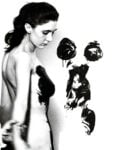 Yves Klein Performance Anthropometry, studio dell'artista 14 rue Campagne - Premi&egrave;re, Parigi, 1960 Getty Research Institute, Los Angeles (2014. R.20). Gift of the Roy Lichtenstein Foundation in memory of Harry Shunk and Janos Kender. ph. Shunk-Kender &copy; J.Paul Getty Trust