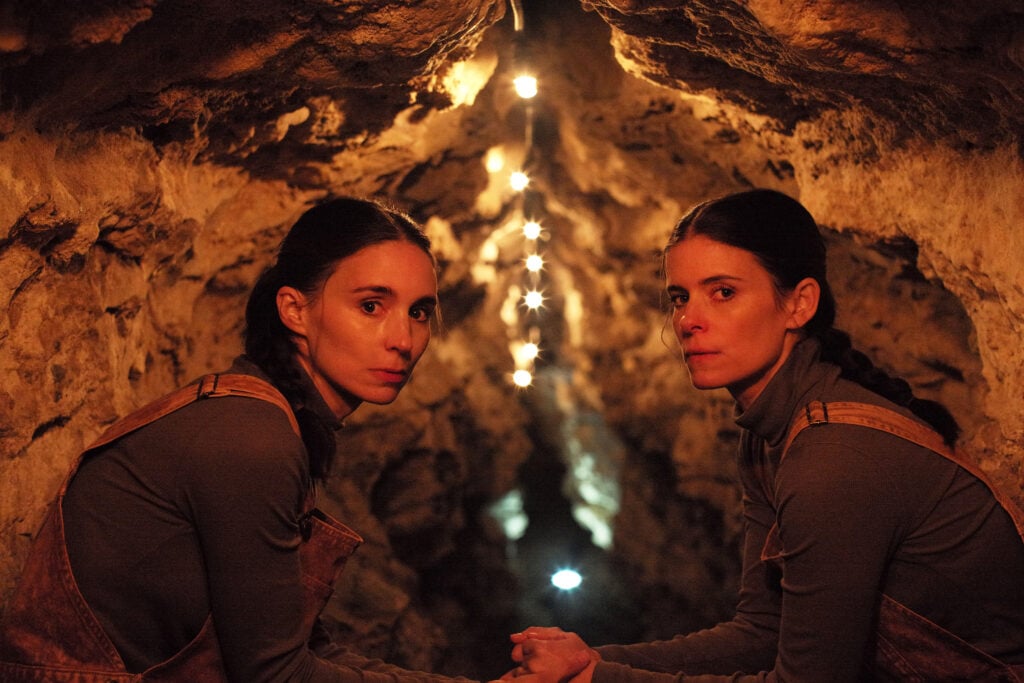 Bucking Fastard, Rooney Mara and ate Mara. Credits Gateway to Orkney