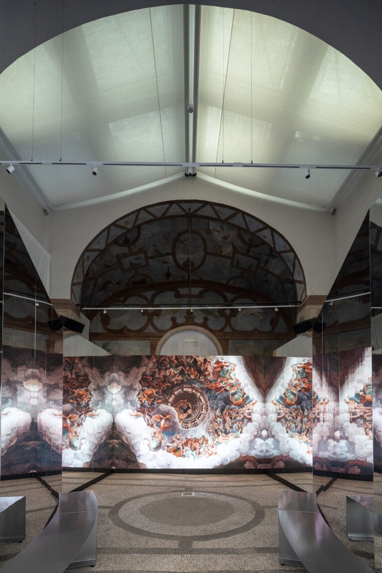 Film still from Isaac Julien's, "All That Changes You. Metamorphosis", 2025. Courtesy the artist and Victoria Miro &copy; Galleria Borghese, Roma