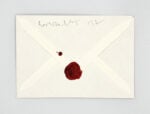 Corrado Levi, ceralacca su busta, 11x16 cm, 2024, Courtesy Archivio Corrado Levi