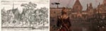 1666 Amsterdam di Panache Jeux Num&eacute;riques e De Doorluchtige School (1663 - 1665). Immagine in pubblico dominio dalla collezione del Rijksmuseum