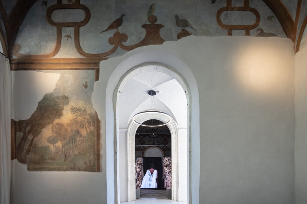 Film still from Isaac Julien's, "All That Changes You. Metamorphosis", 2025. Courtesy the artist and Victoria Miro &copy; Galleria Borghese, Roma