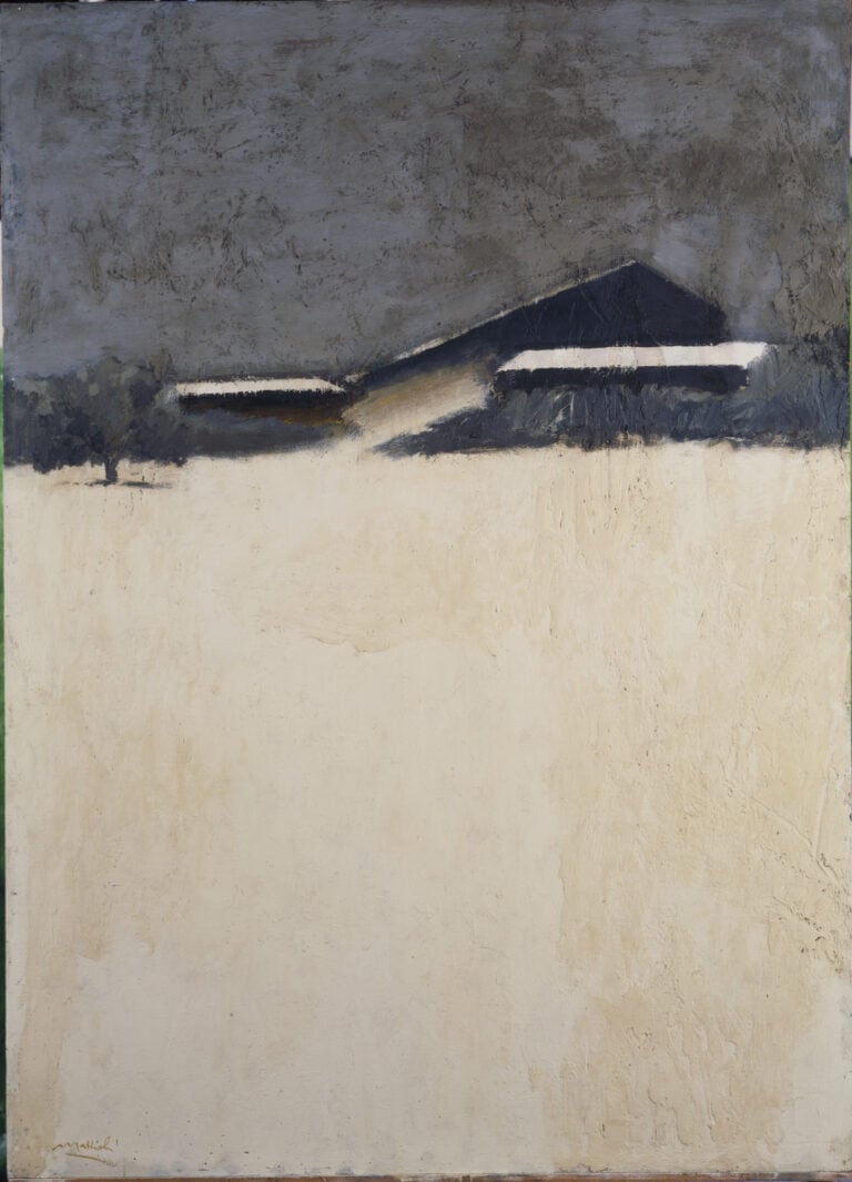Carlo Mattioli, Spiaggia d'estate, 1972