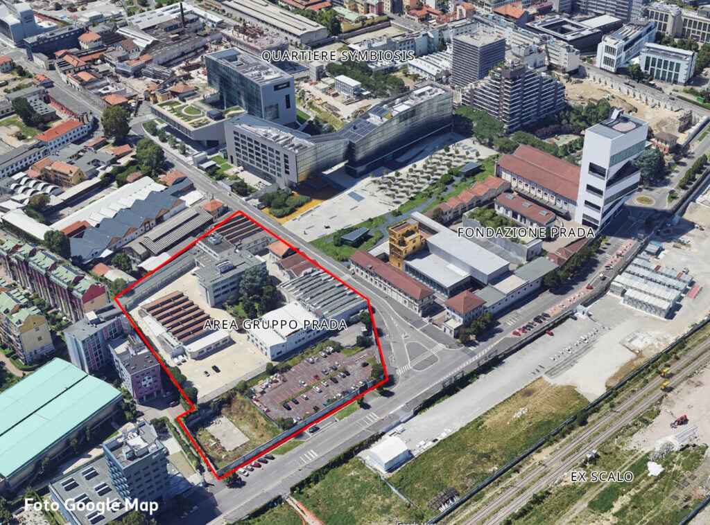 Urbanfile Milano, Scalo Romana, edifici Gruppo Prada