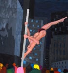 Florian Krewer, Fire man, 2024, Huile sur toile, &copy; Florian Krewer. Courtesy VeneKlasen, The George Economou Collection