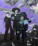 Florian Krewer, Day of the dead 2026, Huile sur toile, &copy; Florian Krewer, Courtesy VeneKlasen