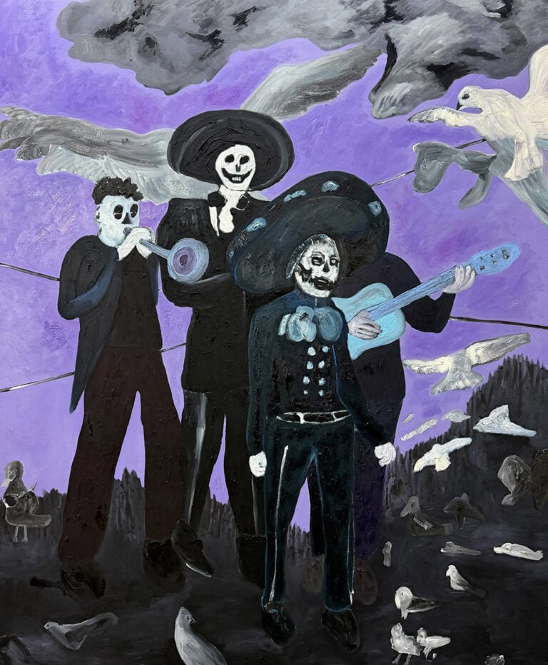 Florian Krewer, Day of the dead 2026, Huile sur toile, &copy; Florian Krewer, Courtesy VeneKlasen