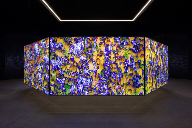 L'opera di Khaled Sabsabi nel Padiglione Australia. Conference of one&rsquo;s self, 2026, Australia Pavilion at La Biennale di Venezia. Ph: Andrea Rossetti. Courtesy the artist and Milani Gallery