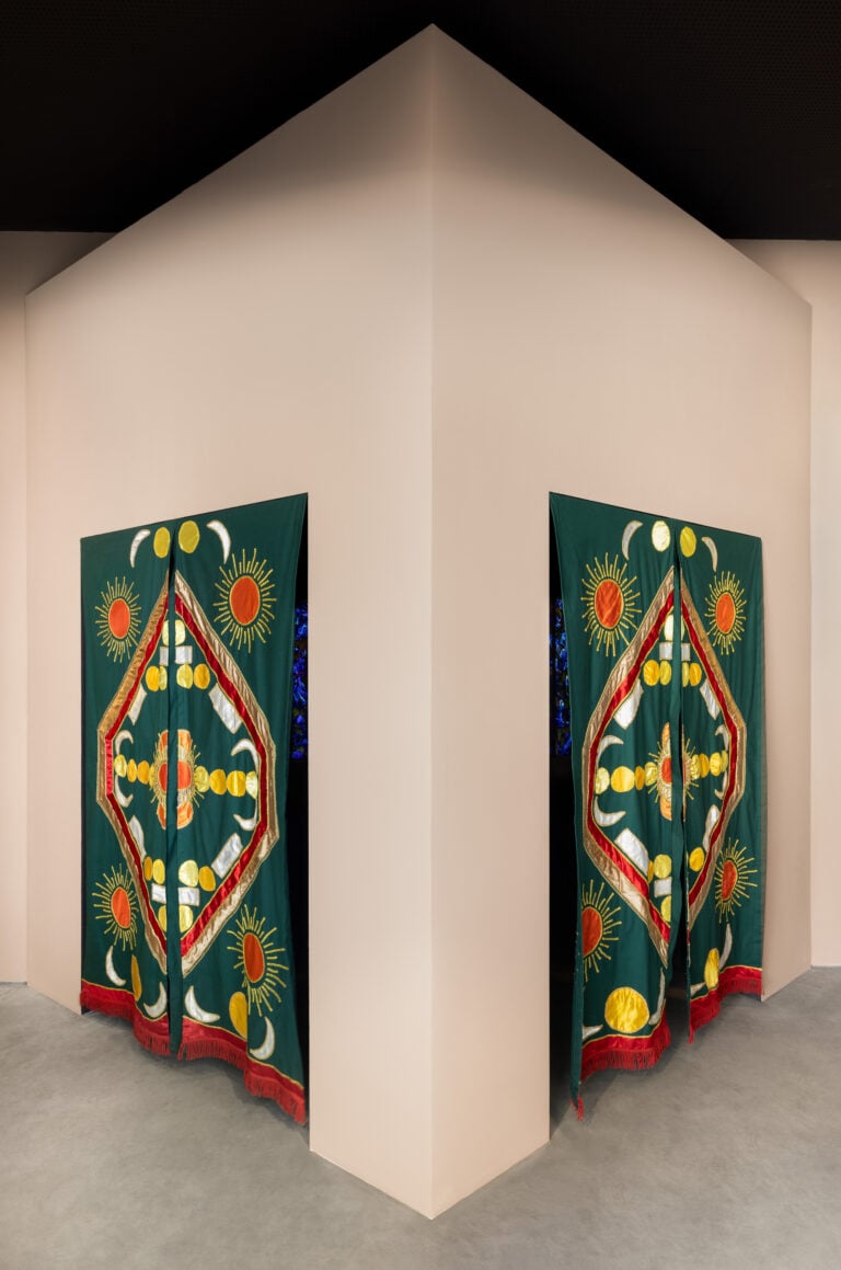 L'opera di Khaled Sabsabi nel Padiglione Australia. Conference of one&rsquo;s self, 2026, Australia Pavilion at La Biennale di Venezia. Ph: Andrea Rossetti. Courtesy the artist and Milani Gallery
