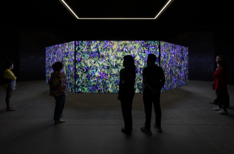 L'opera di Khaled Sabsabi nel Padiglione Australia. Conference of one&rsquo;s self, 2026, Australia Pavilion at La Biennale di Venezia. Ph: Andrea Rossetti. Courtesy the artist and Milani Gallery