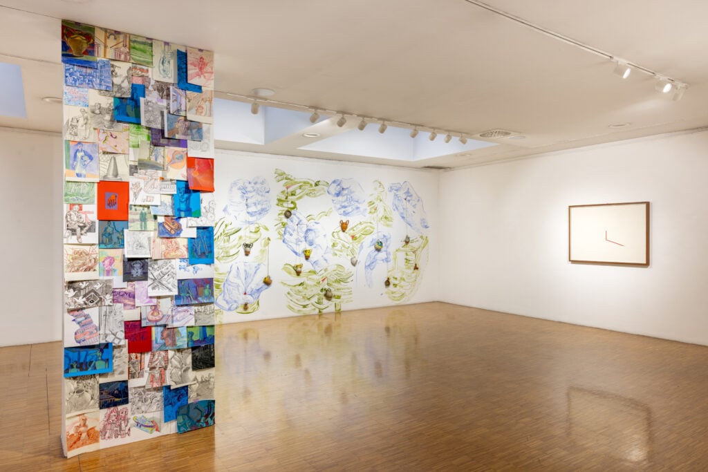 Giulia Mangoni, “Stratigrafie del vivente”, 2026, MAC - Museo d’arte contemporanea di Lissone, Installation view, photo Roberto Marossi