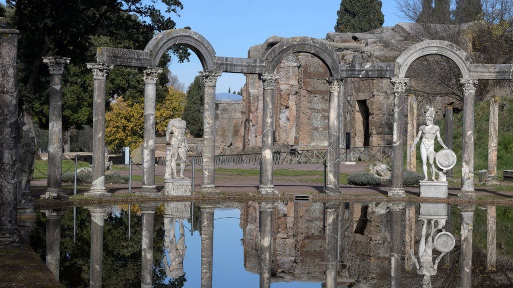 Il Canopo di Villa Adriana a Tivoli. Credits: Le Villae