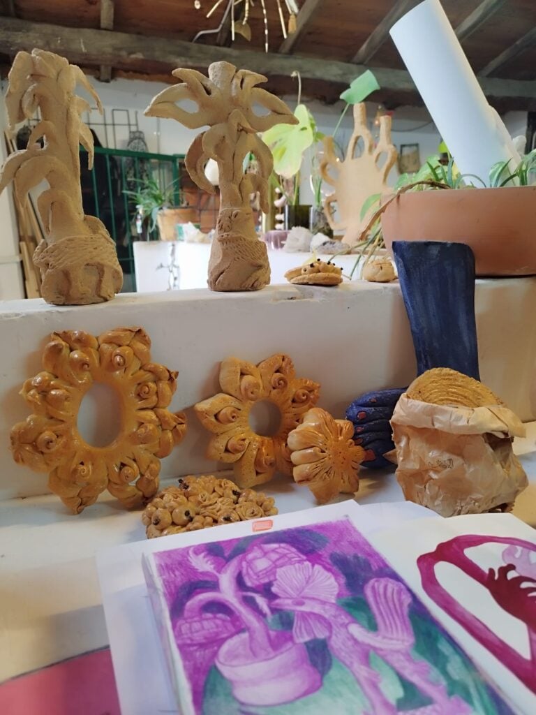 Lo studio di Anna Capolupo a Firenze