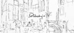 Chez Sotheby's, illustrazione di Cecilia Carlstedt. Courtesy of Sotheby&rsquo;s