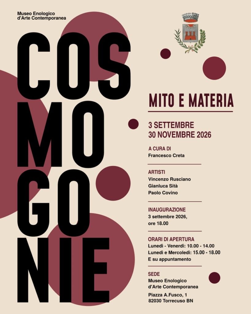 Cosmogonie. Mito e materia