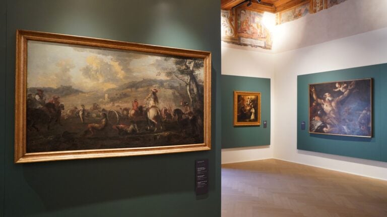 Polo Culturale BPER - L&rsquo;Aquila Immagini di allestimento, Mostra permanente &ldquo;Scrigno di memorie. Paesaggi, colori e tradizione: cinque secoli di arte del Meridione&rdquo;, Credito fotografico: Davide Pennacchi