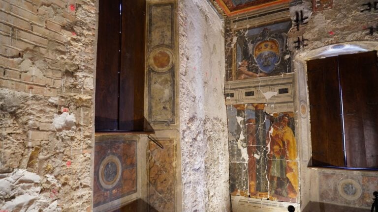 Polo Culturale BPER - L&rsquo;Aquila Immagini di allestimento, Mostra permanente &ldquo;Scrigno di memorie. Paesaggi, colori e tradizione: cinque secoli di arte del Meridione&rdquo;, Credito fotografico: Davide Pennacchi