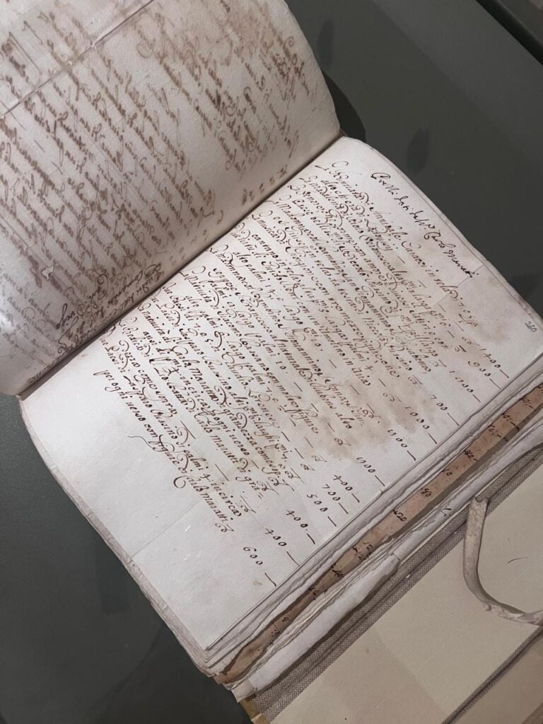 Giuseppe Ghezzi, manoscritto relativo all'organizzazione delle esposizioni, 1676&ndash;1720 circa, mostre