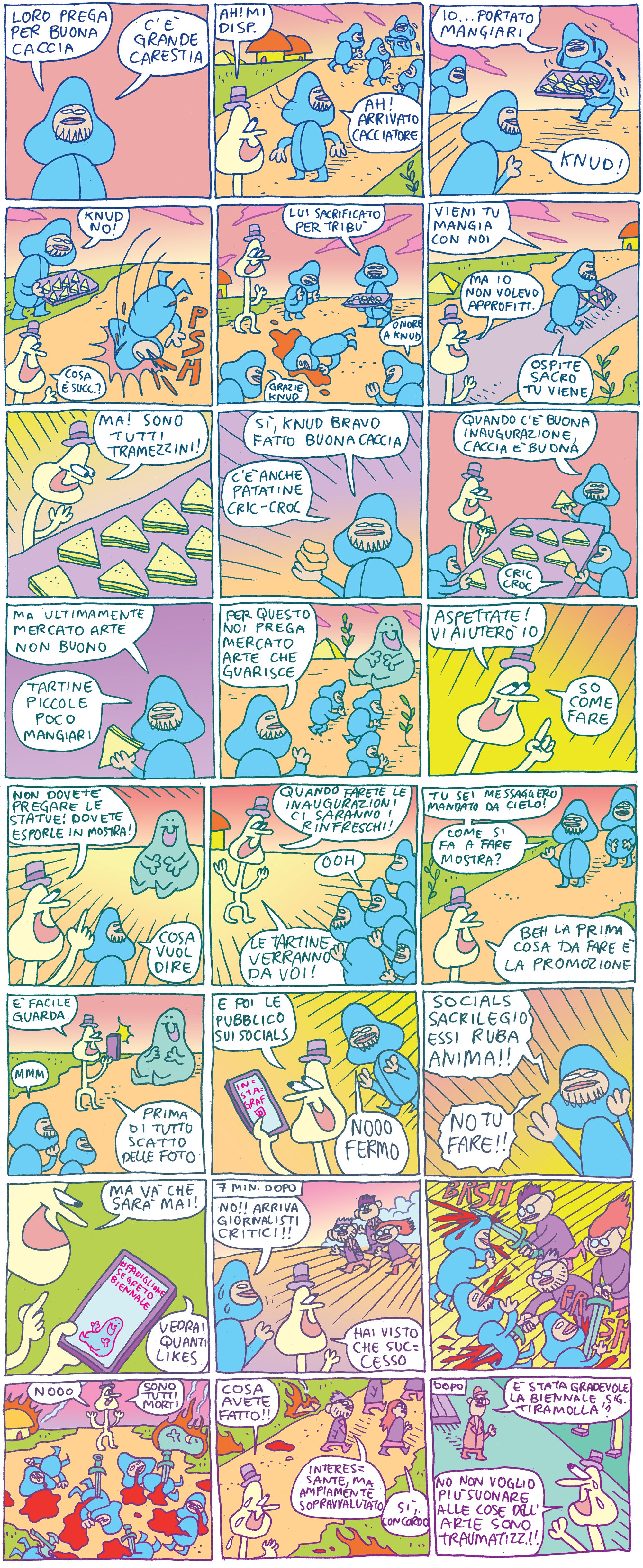 Il fumetto di Dottor Pira per Artribune