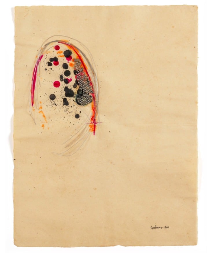 Carol Rama, Bricolage, 1964