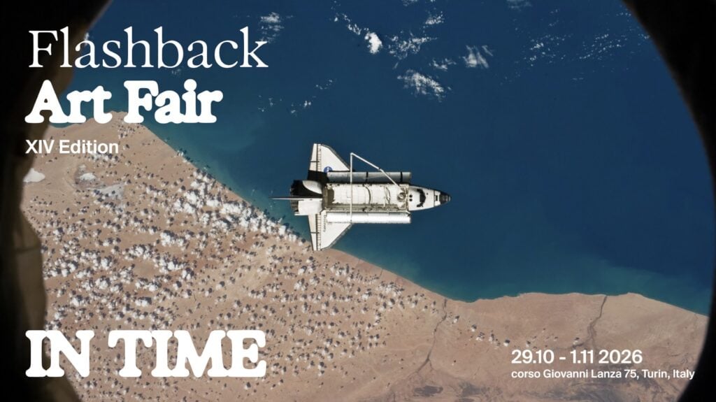 Il logo di Flashback Art Fair 2026