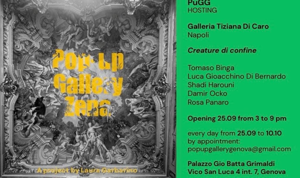 Pop-up Gallery Genova – Tiziana di Caro Napoli